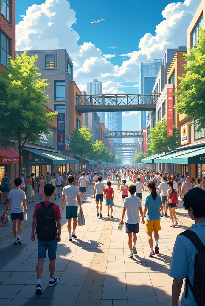 transportation pedestrian life gallery parking path department jam shopping night sports town