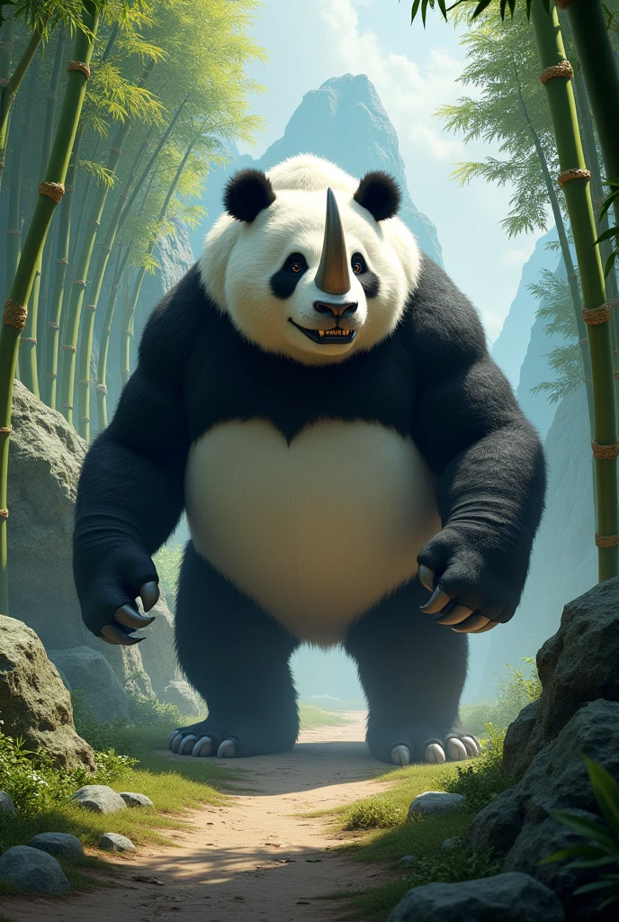 panda+rhinosorous