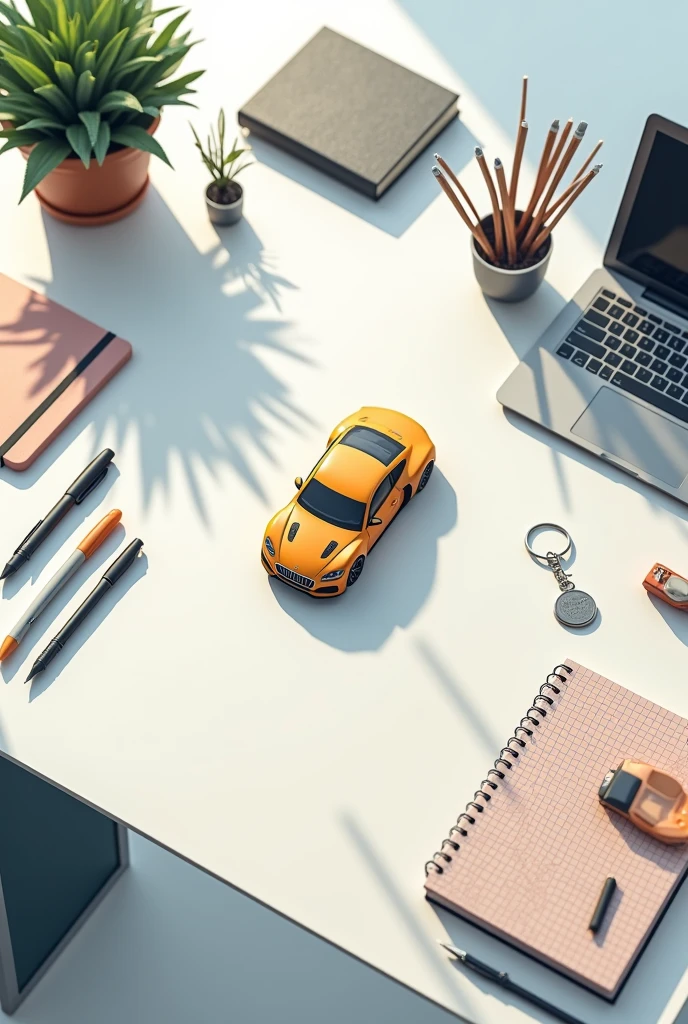 on the desk、Carmate