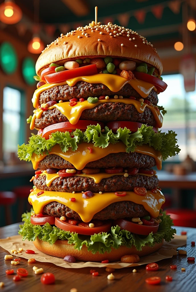 Big epic burger