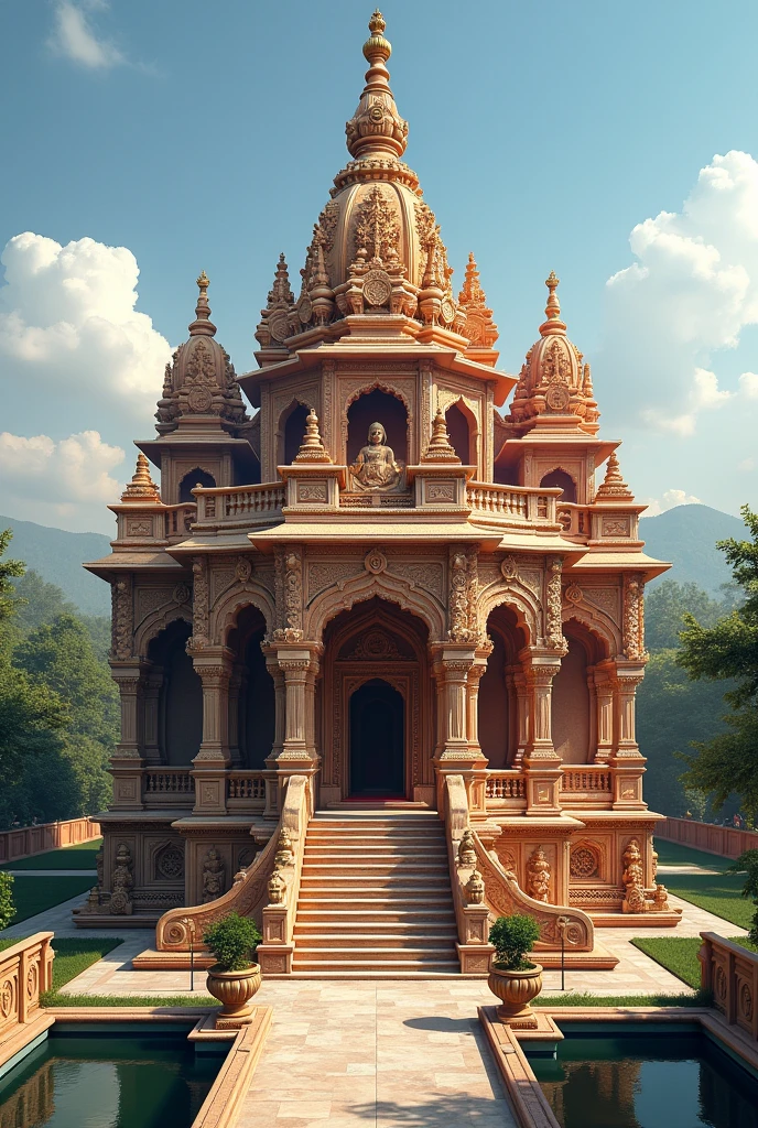 BAPS Swaminarayan mandir Sanatan style
