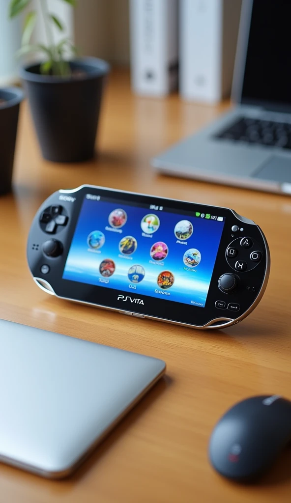 PSP VITA on the desk