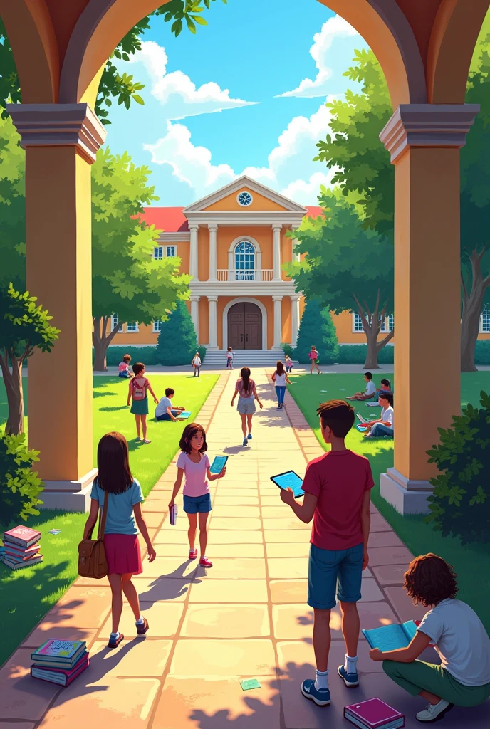 School with pleasure