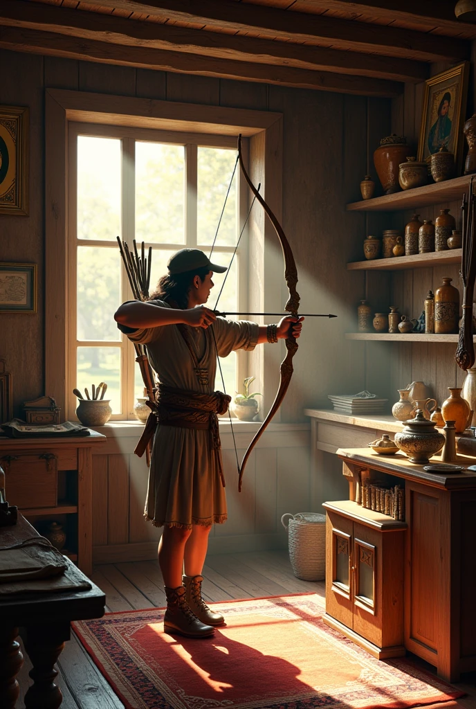 Hobby room archery