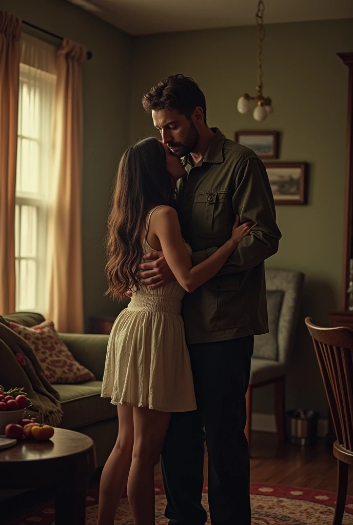 A murderous janitor , a couple in love in their home