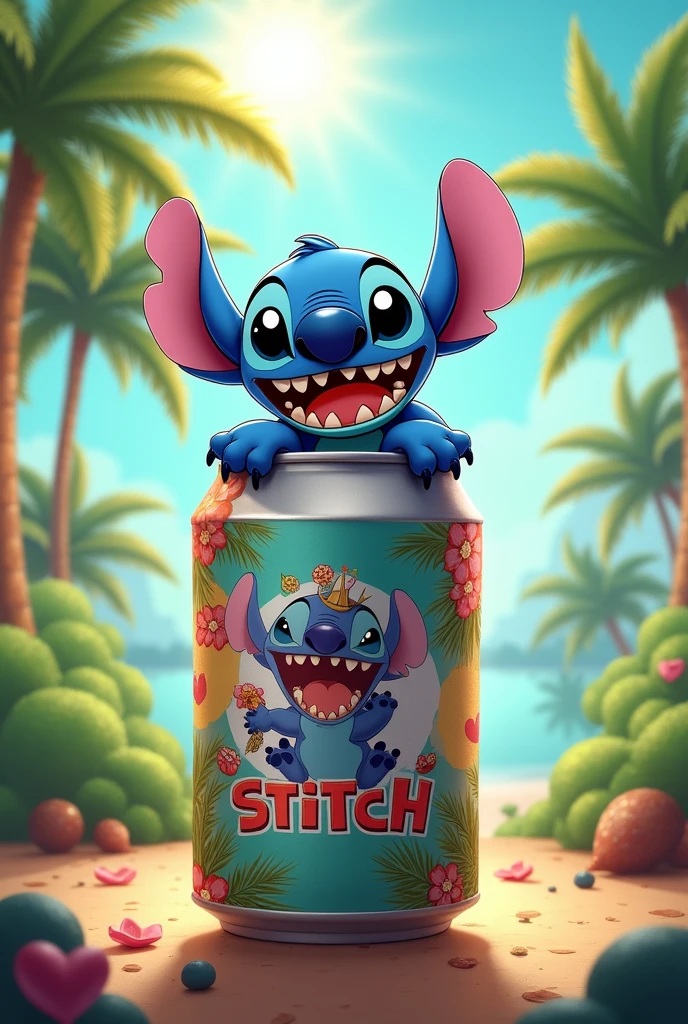 Create a can with stitch