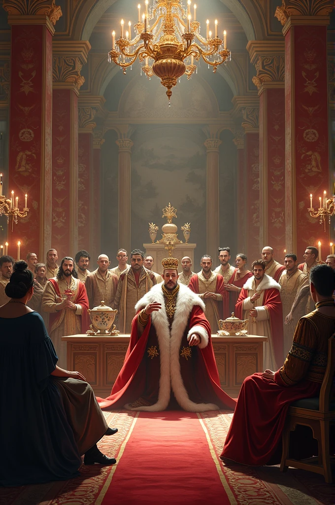 A king's court 
