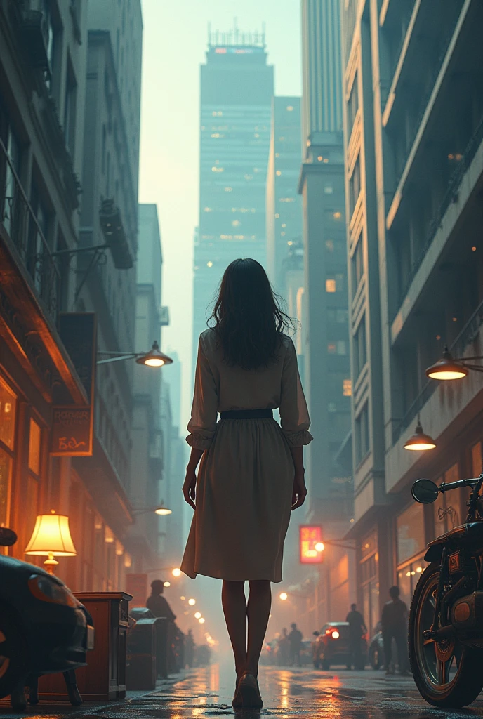 A girl entering a realm of business, market, profession from her world of Netflix, sleeping, comfort zone