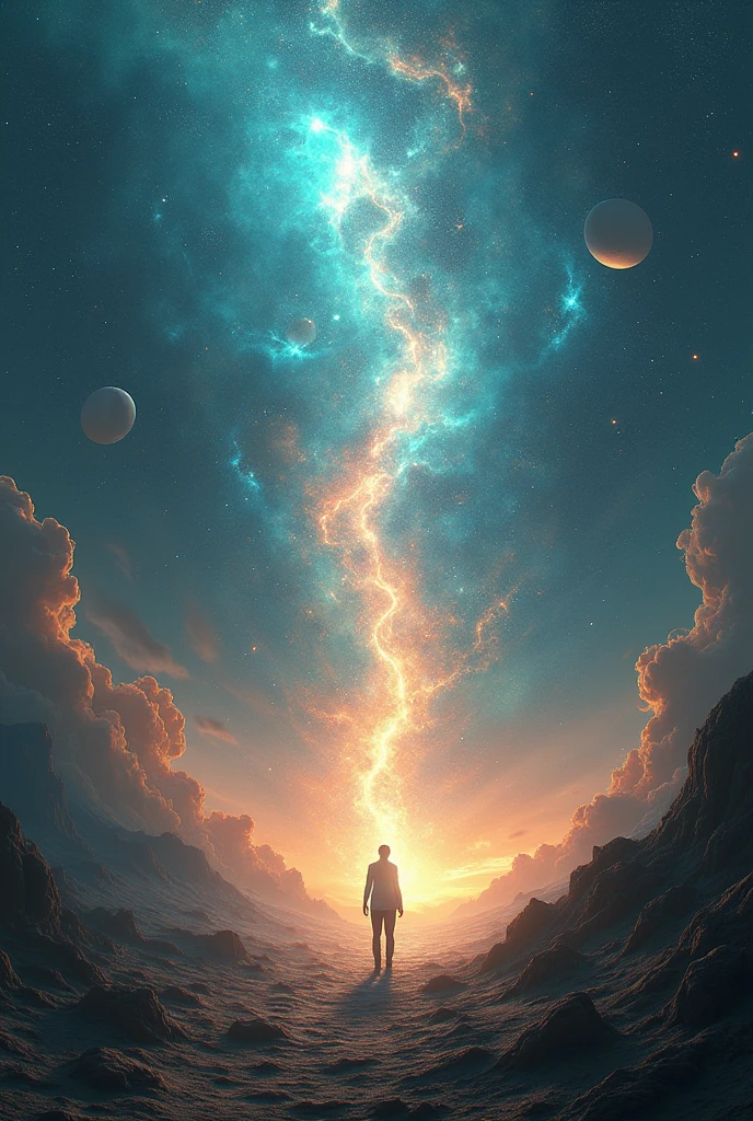 universe、Light、planet、Fantasy、mysterious、Exam Passed