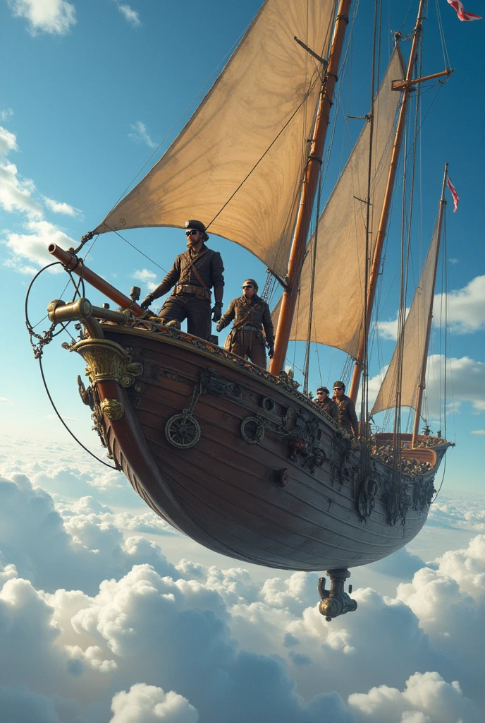 air pirates on a ship