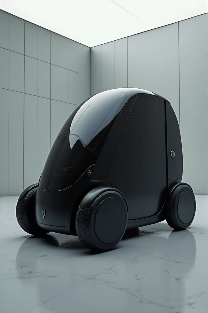 Matt black 3 wheeler big long and slider door