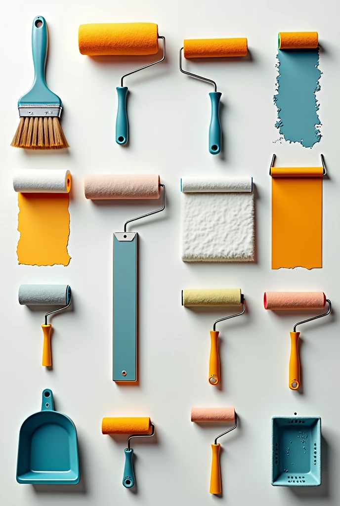 Types of Wall Painting Tools
