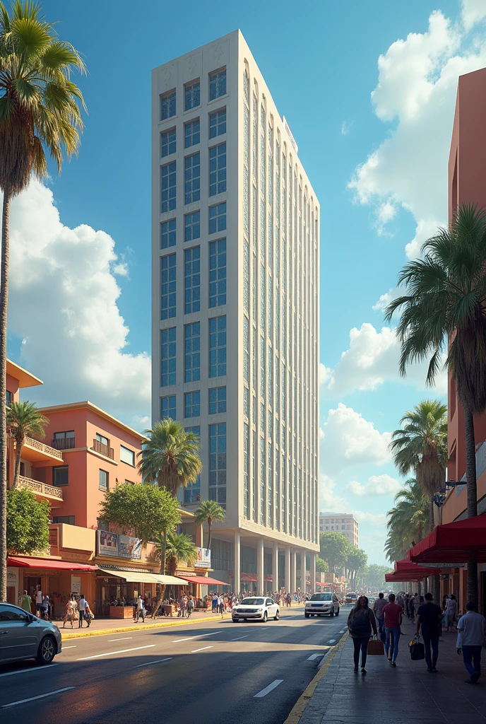 Show me a picture of Djibouti city and central bank of Djibouti