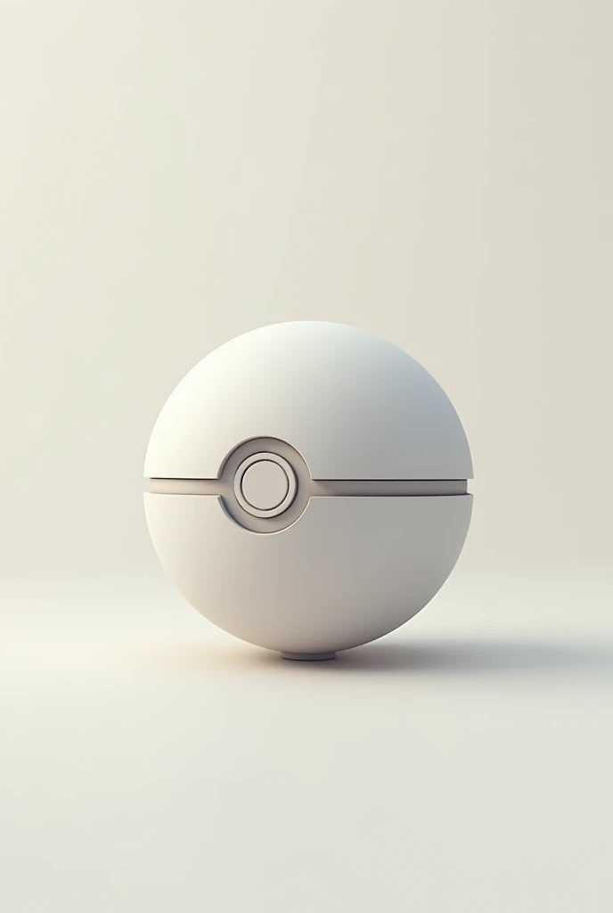 minimalist style pokeball