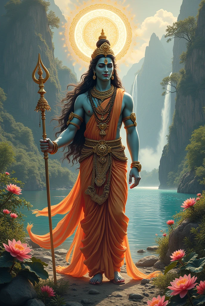 Goodness Parvati and God Shiva