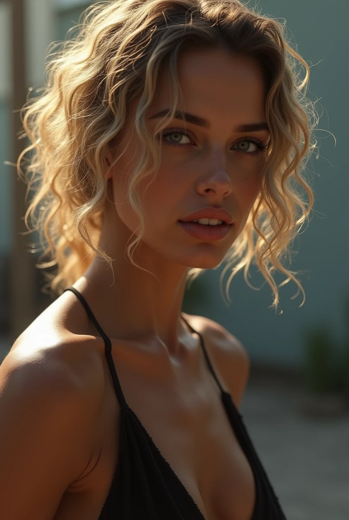 {AMBER HEARD}, making a ((Wonder Woman:134)) of an e-sports athlete, It takes a very long time ((Tight skirt: 1.2)), bottom view, view from the ground to your eyes, 2 girl, most beautiful (Ukrainian girl) in the world, skin pores, subsurface dispersion, Rays of radiant light, High resolution, ((detailed facial features: 1.2)), High detail, sharp focus, seeds, Aesthetic, extremely detailed, (extremely detailed eyes, extremely detailed iritremely detailed hair, extremely detailed skin, extremely detailed clothes, Octane rendering, photorealist, realist, post processing, (maximum detail: 1.4), realist shadows, roughness, Natural skin texture, real life, ultra-realist, photorealism, Photography, 8k hd, Photography, HdR, Intricate, elegant, Very detailed, sharp focus, Awesome, beautiful, The best quality, masterpiece, Imperfections., Amazing beauty, sexy look, blue eyes, dark blonde hair, (wavy fur) Black Widow