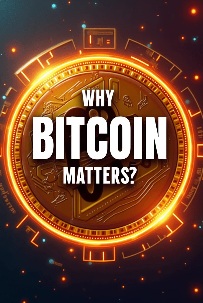 A bold, eye-catching graphic featuring the text "Today’s Insight: Why Bitcoin Dominance Matters" in large, clear font. The background could have a subtle Bitcoin logo watermark, with bright colors to make the text pop.