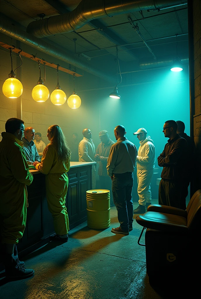 Breaking Bad style birthday party