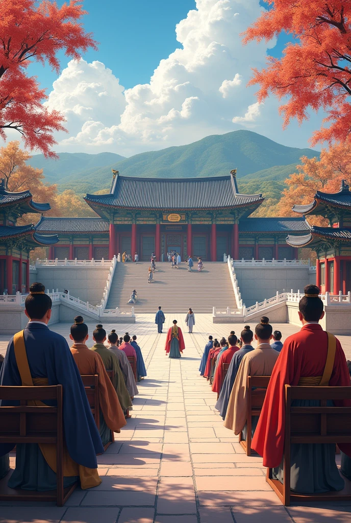 South Korea court outside