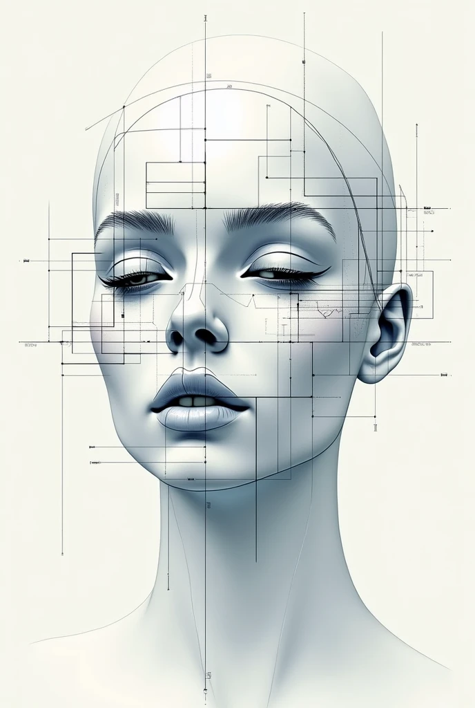 Make site development plan that looks like a face