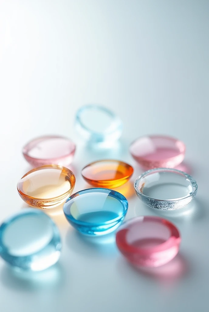 various contact lenses