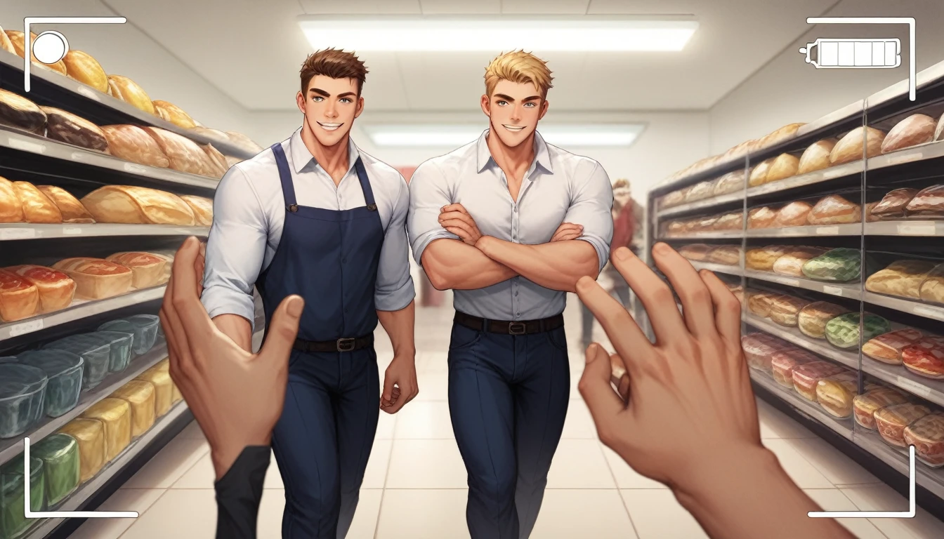 score_10, score_8_up, score_7_up, score_6_up, score_5_up, score_4_up,2 boys, male only, masculines facial,handsome face, face detail, nice eyes,full body,cute,nice pants,coffee shop storeroom, , standing bodyguard, fuck he ass, cum,egao e,