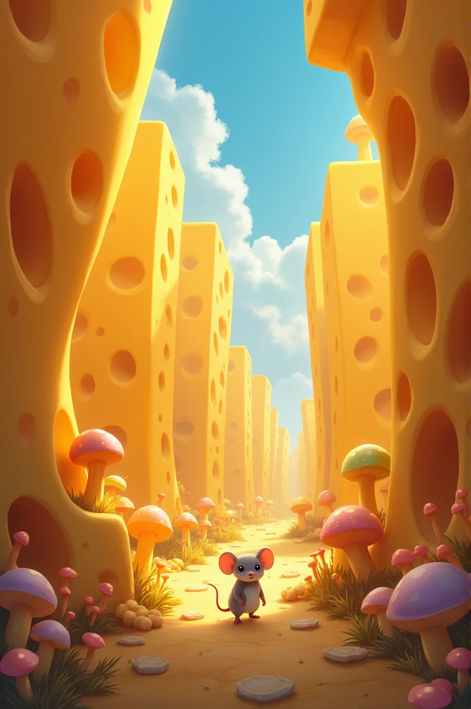 The mouse and his big cheese adventure
