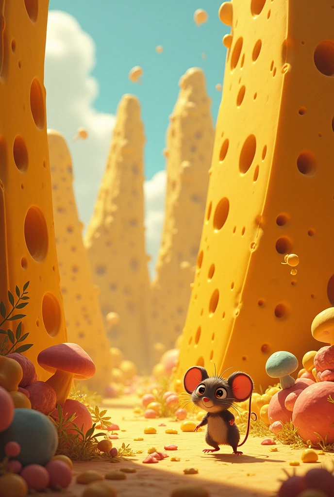 The mouse and his big cheese adventure
