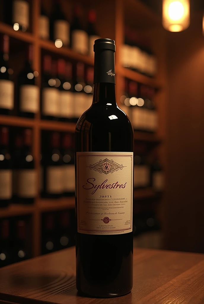 a bottle of wine called "sylvestre's"