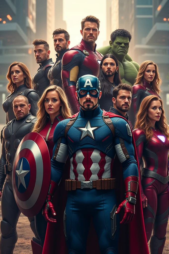 Avenger all team photo ultra quality 