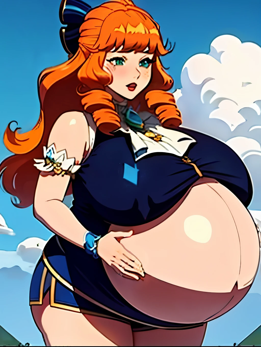 Old orange hair,Big Baby Bump pregnant , Big , nipple, cum,16 years girl, Big pregnant Belly, Big Pregnant girl, Largest Belly of Pregnant, Huge Pregnancy Belly, blue eyes, huge 9 months Pregnancy Belly, Guinevere from Mobile Legends Bang Bang, green eyes 