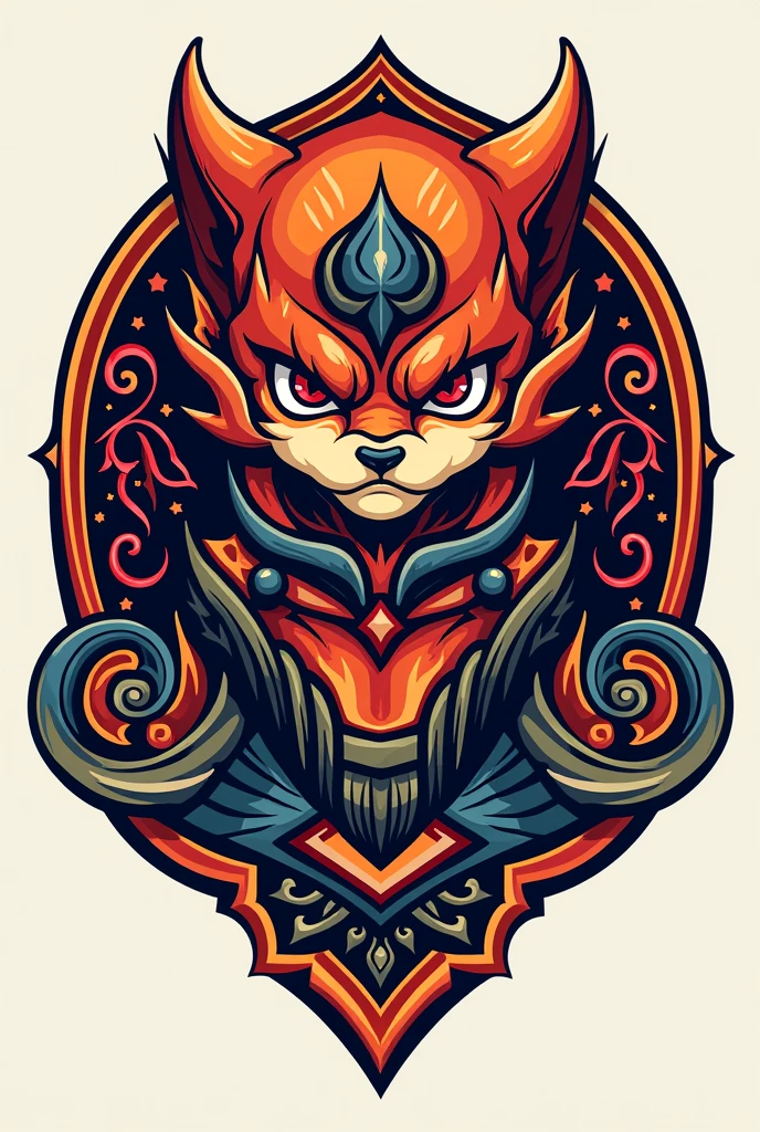 Name of squad: Brave buddy baby
Make a gaming logo for the above name in bhutanese style. Intimidating and attention grabber