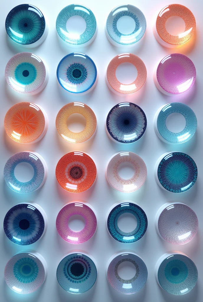 Contact lenses of different designs
