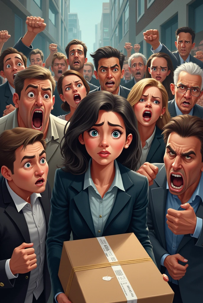 People are getting frustrated because their orders are being delivered late.