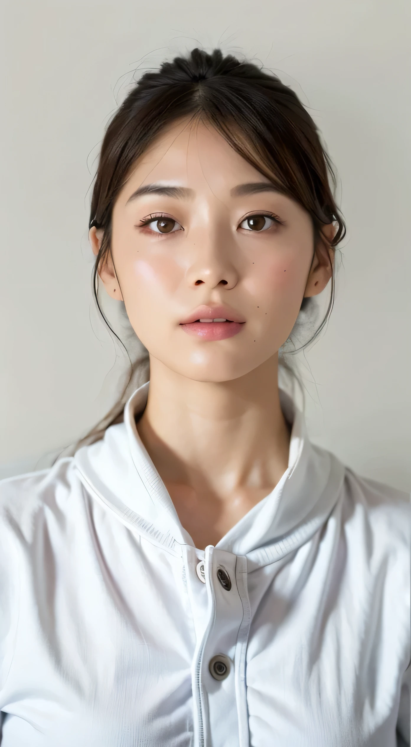 yellow dress,blue turtleneck ,pink sweater,(best quality), photo realistic, 8k, Masterpiece, Portrait: 1.3, photo realistic, hyper realistic, Sharp Focus, looking at viewer, light on face, real texture skin, detailed eyes, detailed face,(Keep your hairstyle the same), cinematic lighting, 8k, UHD, retina, Same color for both eyes, masterpiece, accurate, anatomically correct, textured skin, 2 Korean woman