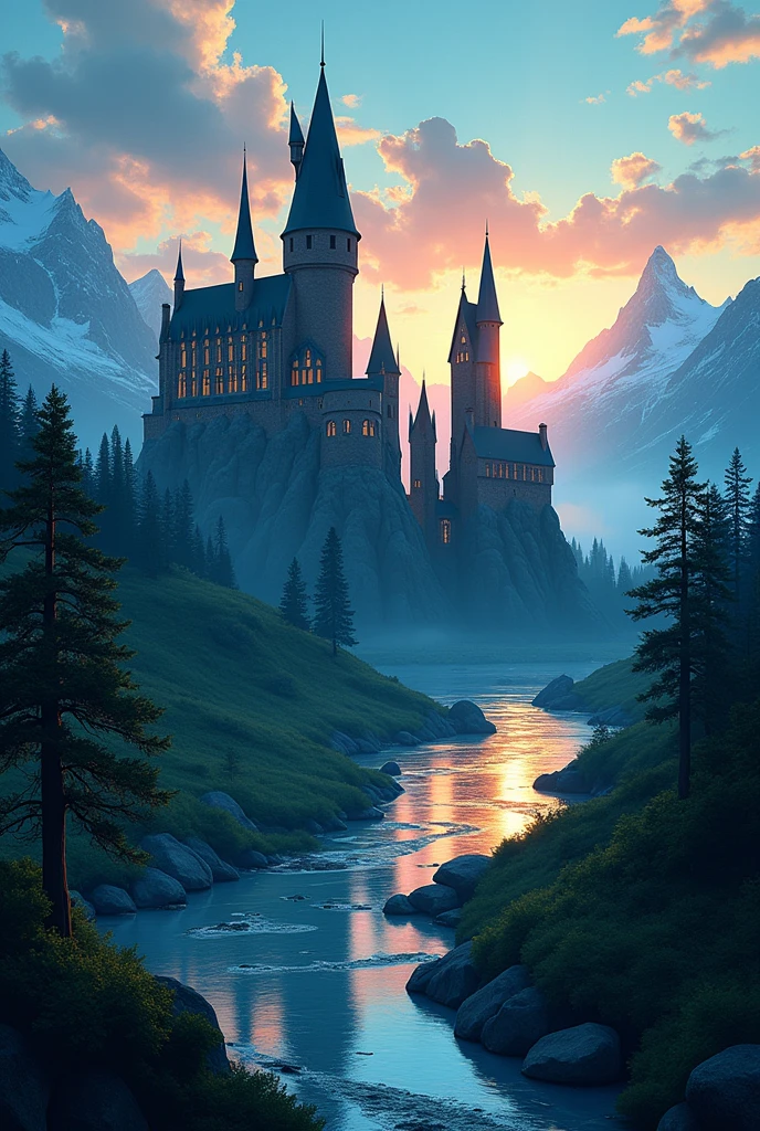 Chateaux en mod harry potter