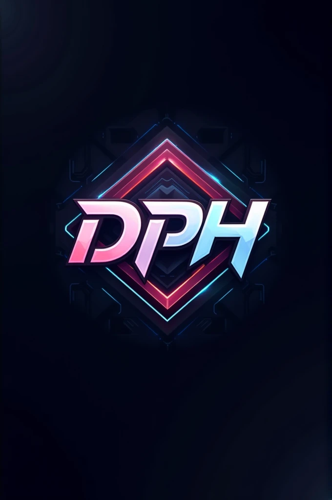 make a logo name DPH ESPORTS