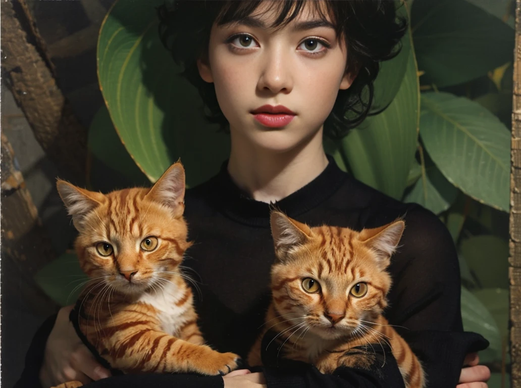 In a small village, there lived an orange cat named Oliver. Oliver was known for his bright fur and mischievous nature.