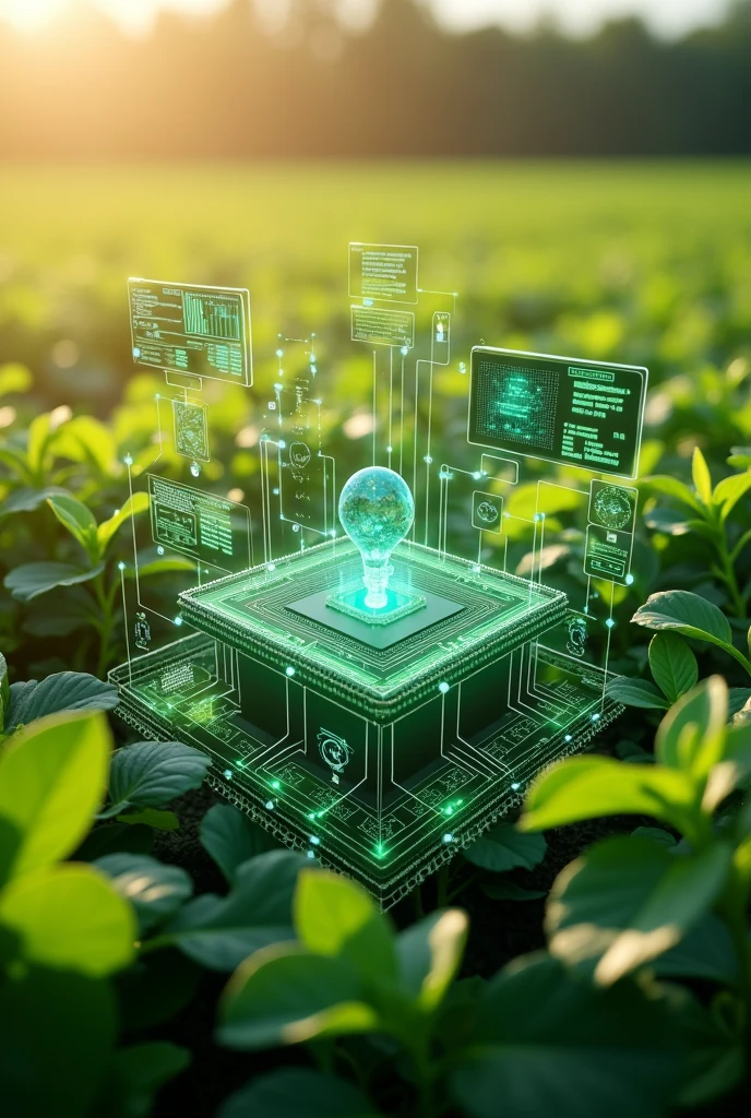 Smart farming height 27 .21cm and width 50.83 cm . It should be electronics related more realistic with an yellowish shade