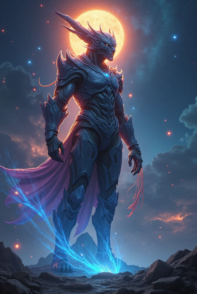 (best quality,4k,8k,highres,masterpiece:1.2),ultra-detailed,(realistic,photorealistic,photo-realistic:1.37),fantasy race,planet mercury,armor,detailed characters,distinctive features,otherworldly landscape,futuristic elements,cyberpunks,breathtaking scenery,mysterious atmosphere,distant horizon,ethereal lighting,vibrant colors,celestial beings,dynamic poses,epic battle scene,otherworldly creatures,unearthly beings,magical energy,spellbinding aura,cosmic powers,mythical creatures,powerful guardians,sculpted muscles,alien technology,interstellar travel,astral realm,ancient civilization,timeless beauty,mythological lore,grandiose temples,celestial bodies,starlit sky,intergalactic warriors,majestic structures,extraterrestrial artifacts
