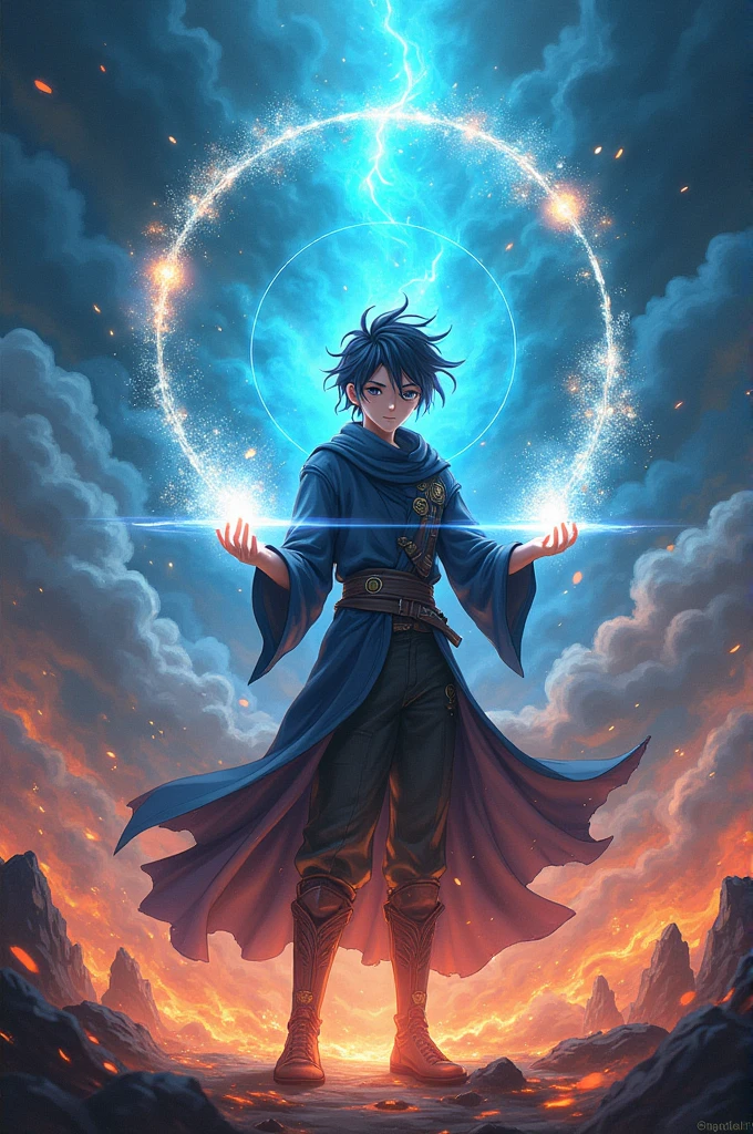 Anime magic photo