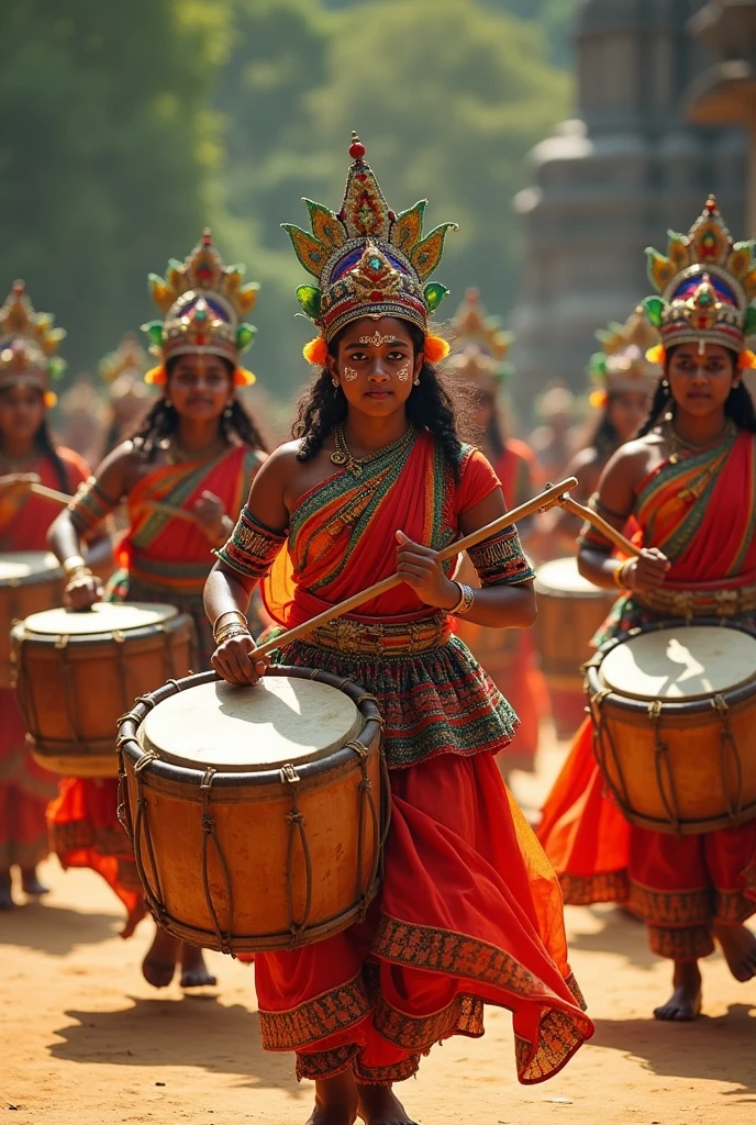 Karnataka dollu kunitha dance