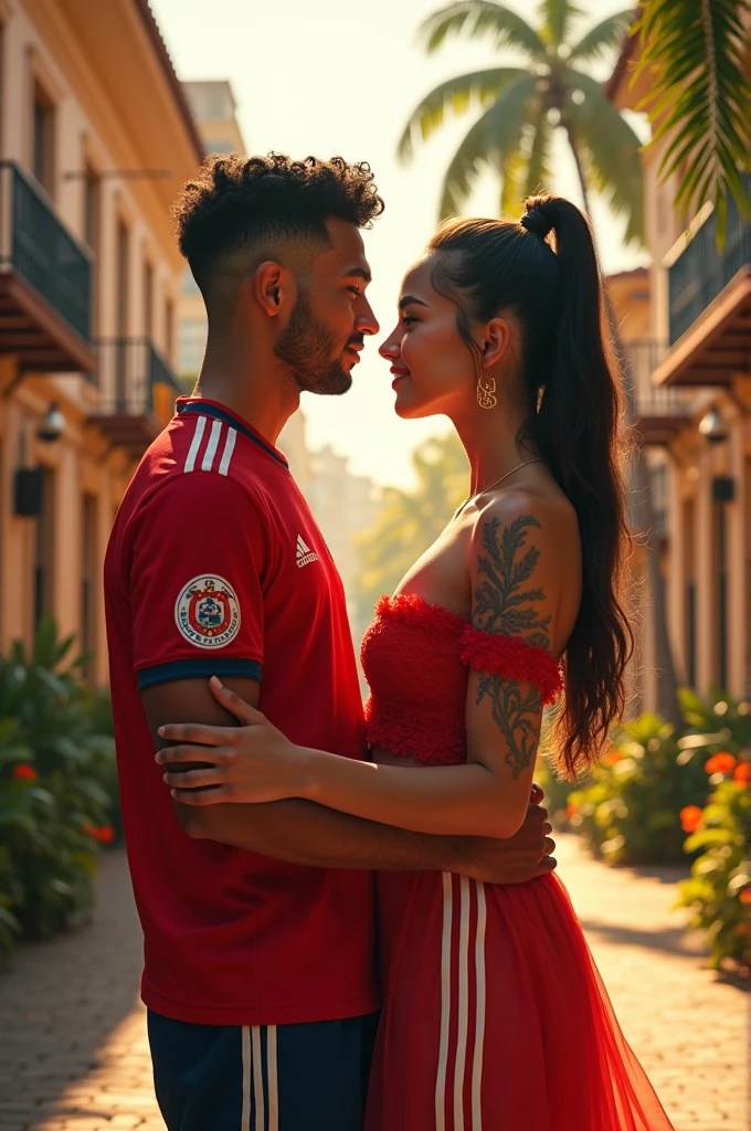 Blackpink's Jennie and Flamengo's Erick Pulgar as a couple