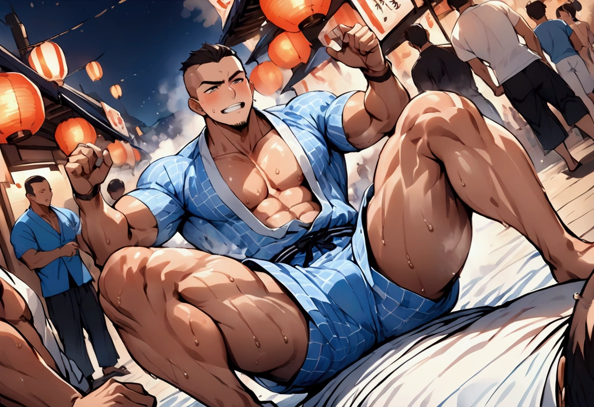 High Definition 3D Ultra HD 8K,NSFW,masterpiece、highest quality、bold composition,(karate uniform,red headband :1.2),ass pov,(25-year-old male),male focus,erection,lying,abdomen,open your lges,muscular male,toned,toned male,big pectorals, Street Fighter,Ryu, Sexy、black hair, (detailed face,close eyes,blush、orgasm:1.2)、city、lying,(penis,Sex.anal:1.5),Sweat、vapour、glowing skin、Strong muscles、projectile cum,semen