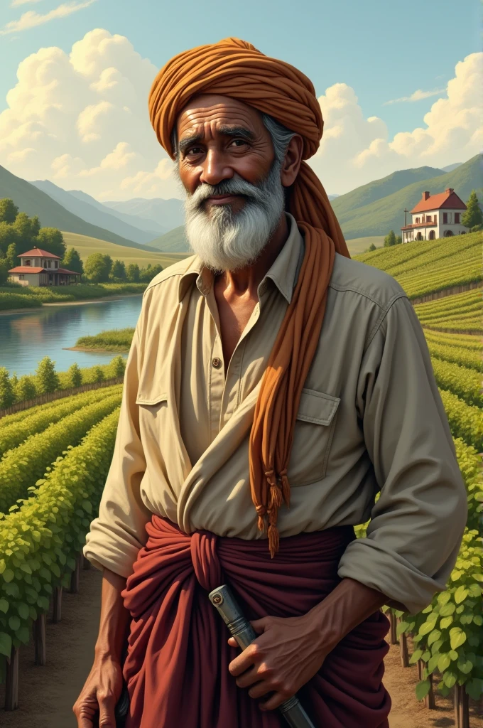 Indian farmer in America