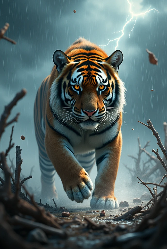 The Tiger Storm is spinning.