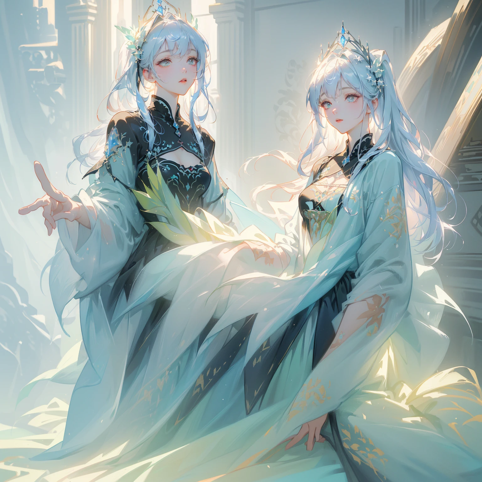 Hand-painted masterpiece, best quality, (Extremely detailed CG unity 8k wallpaper), (best quality), (Best Illustration), (Best shadow), absurd, Realistic lighting, (abyss), Beautiful and delicate light, Artworks by Peter Mohr Bacher,