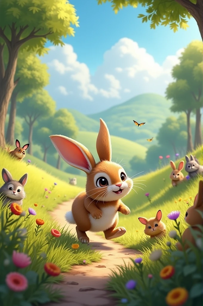 Curious Rabbit Adventure Story