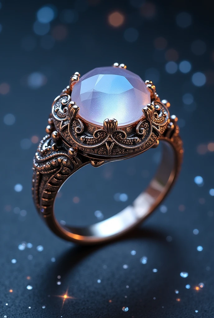 jewelry,ring,moon concept ,shiny