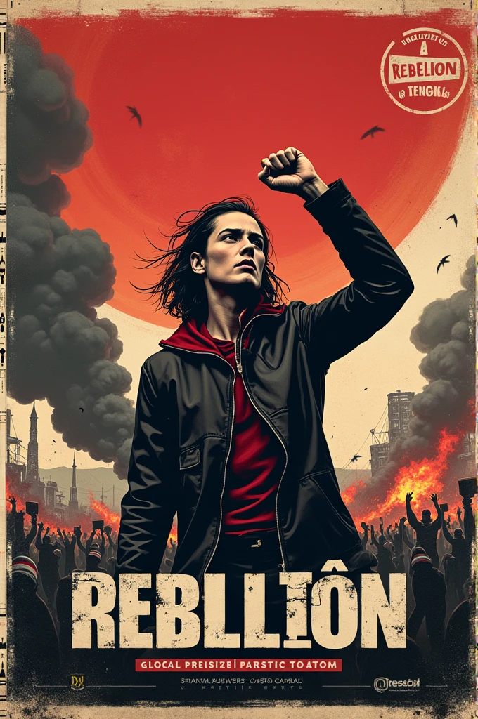 Rebellion poster written আর কবে